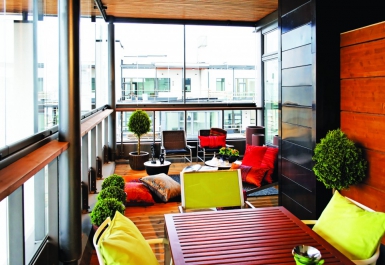 Балкон для отдыха