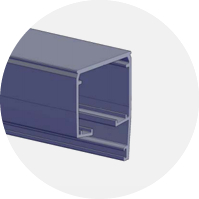 Алюминиевые профили остекления